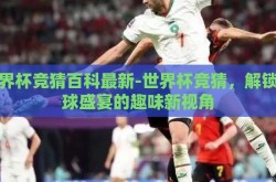 世界杯竞猜百科最新-世界杯竞猜，解锁足球盛宴的趣味新视角