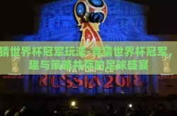 竞猜世界杯冠军玩法-竞猜世界杯冠军，乐趣与策略并存的足球盛宴