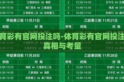 体育彩有官网投注吗-体育彩有官网投注的真相与考量