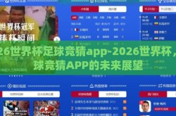 2026世界杯足球竞猜app-2026世界杯，足球竞猜APP的未来展望