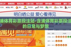 含浦体育彩票投注站-含浦体育彩票投注站的日常与梦想
