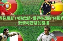 世界杯足彩14场竞猜-世界杯足彩14场竞猜，激情与智慧的碰撞