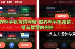 世界杯手机竞猜网站-世界杯手机竞猜，激情与智慧的碰撞