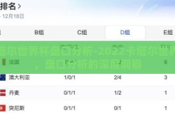 卡塔尔世界杯盘口分析-2022卡塔尔世界杯，盘口分析的深度洞察