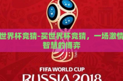 买世界杯竞猜-买世界杯竞猜，一场激情与智慧的博弈