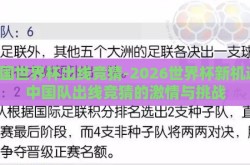 中国世界杯出线竞猜-2026世界杯新机遇，中国队出线竞猜的激情与挑战
