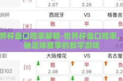 世界杯盘口赔率解释-世界杯盘口赔率，揭秘足球赛事的数字游戏