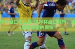 世界杯盘口怎么算-世界杯盘口解析，揭秘足球竞猜的奥秘