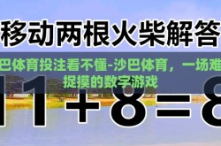 沙巴体育投注看不懂-沙巴体育，一场难以捉摸的数字游戏