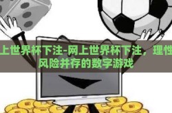 网上世界杯下注-网上世界杯下注，理性与风险并存的数字游戏