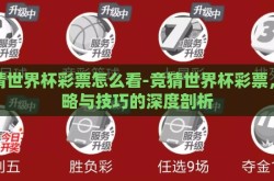 竞猜世界杯彩票怎么看-竞猜世界杯彩票，策略与技巧的深度剖析