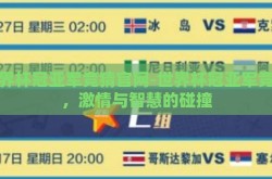 世界杯冠亚军竞猜官网-世界杯冠亚军竞猜，激情与智慧的碰撞