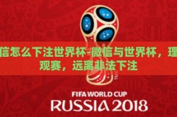 微信怎么下注世界杯-微信与世界杯，理性观赛，远离非法下注