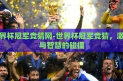 世界杯冠军竞猜网-世界杯冠军竞猜，激情与智慧的碰撞