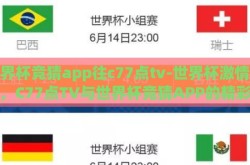 世界杯竞猜app往c77点tv-世界杯激情盛宴，C77点TV与世界杯竞猜APP的精彩碰撞