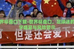 世界杯盘口下载-世界杯盘口，足球迷的数字盛宴与风险警示