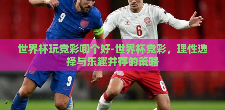 世界杯玩竞彩哪个好-世界杯竞彩，理性选择与乐趣并存的策略