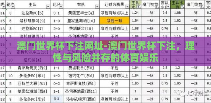 澳门世界杯下注网址-澳门世界杯下注,理性与风险并存的体育娱乐 澳门世界杯下注网址-澳门世界杯下注,理性与风险并存的体育娱乐