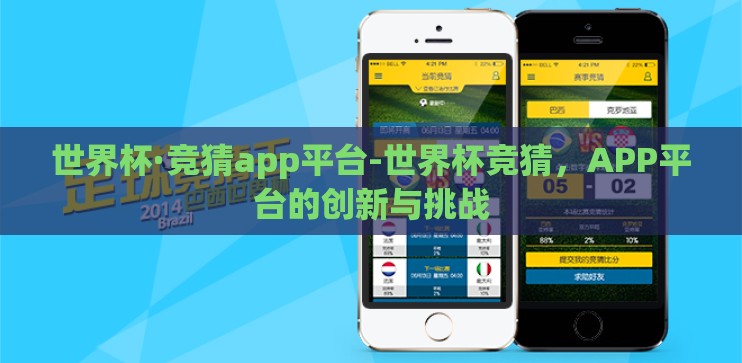 世界杯·竞猜app平台-世界杯竞猜，APP平台的创新与挑战