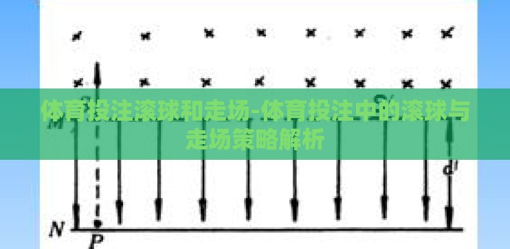 体育投注滚球和走场-体育投注中的滚球与走场策略解析