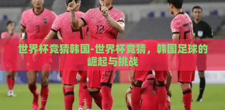 世界杯竞猜韩国-世界杯竞猜，韩国足球的崛起与挑战