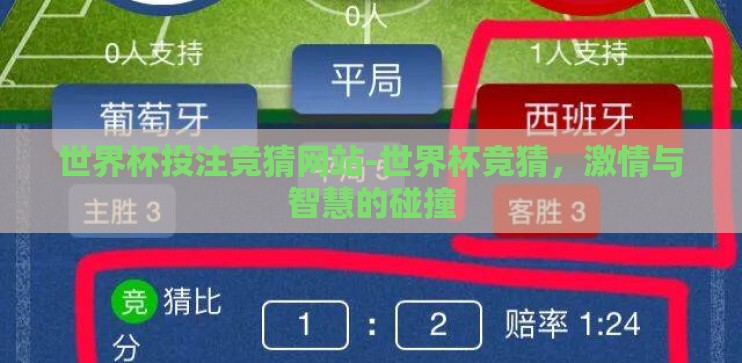 世界杯投注竞猜网站-世界杯竞猜，激情与智慧的碰撞